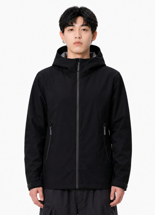 Áo Khoác OKAY 3IN1 -  Đen Basic